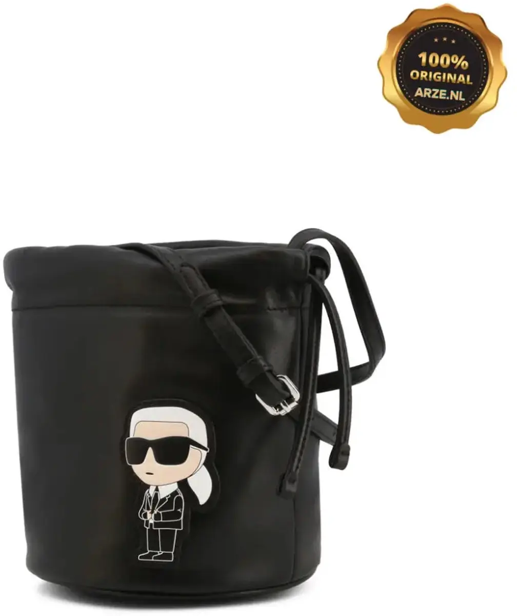 Karl Lagerfeld 230W3043 T-shirt - Zwart - afbeelding 4 van 6