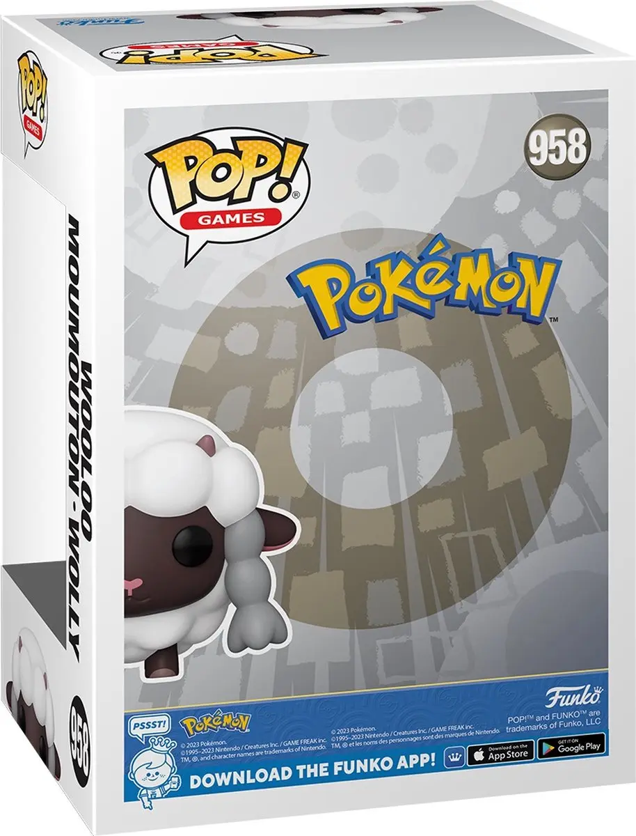 Funko Pop #958 Wooloo Pokémon - Multi