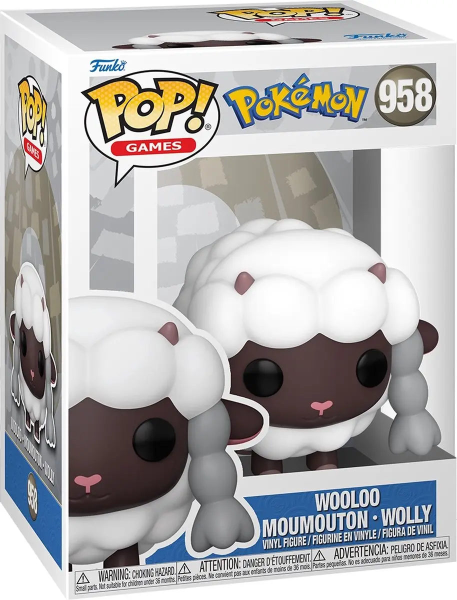 Funko Pop #958 Wooloo Pokémon - Multi