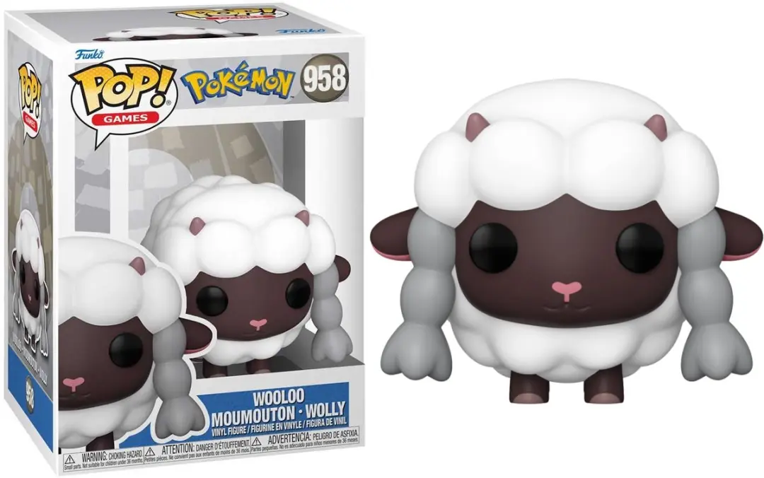 Funko Pop #958 Wooloo Pokémon - Multi