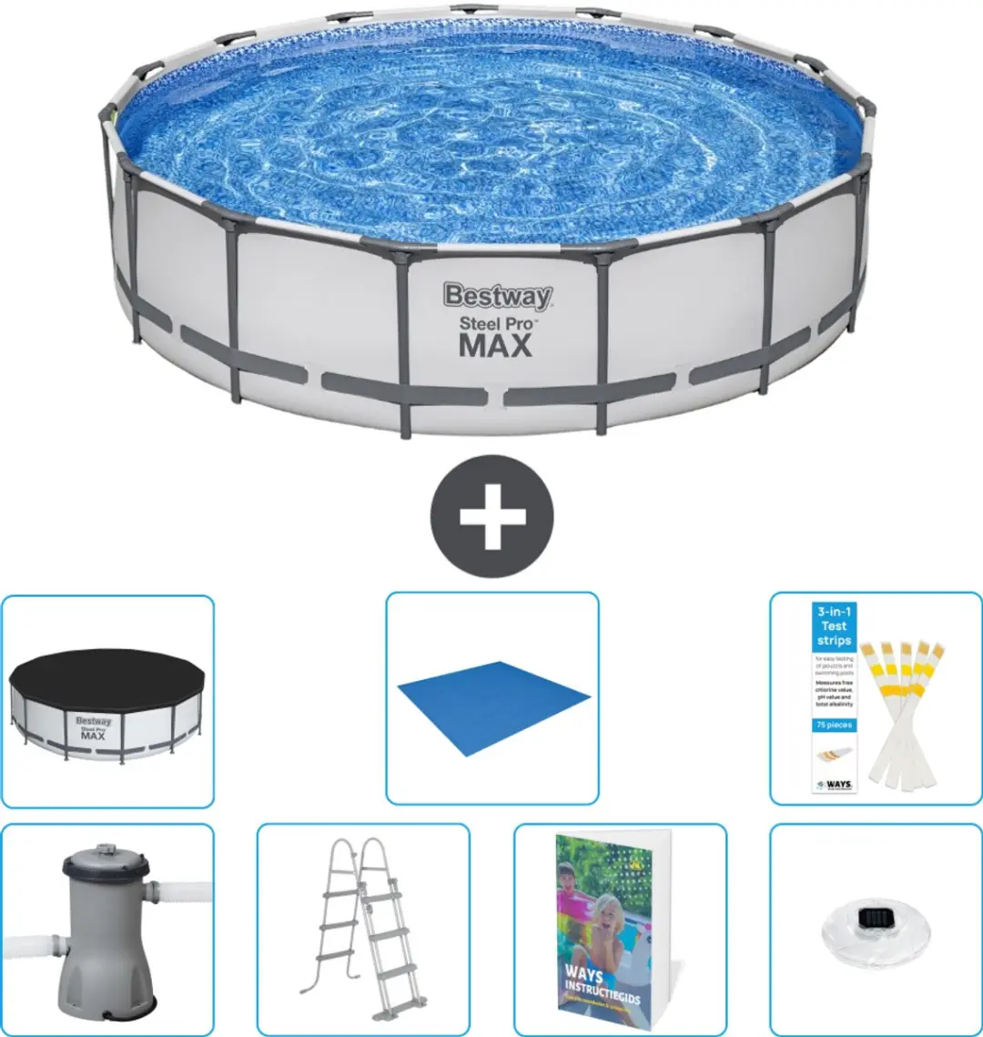 Bestway Steel Pro MAX Zwembad 457x107cm
