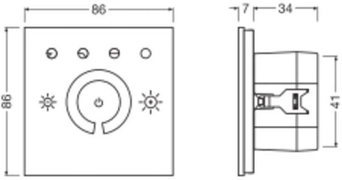 LEDVANCE Manual Control Unit Touch DALI-2