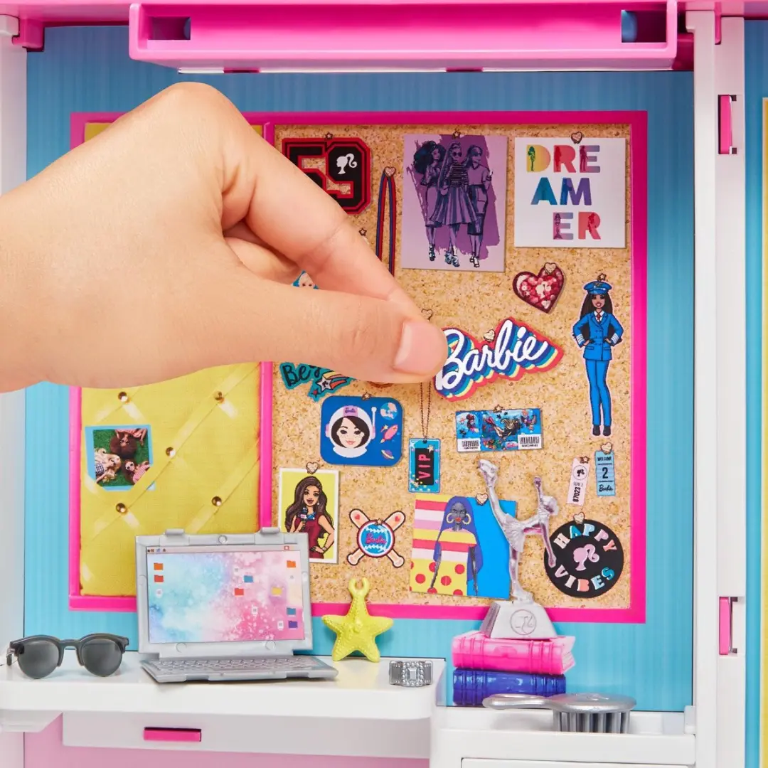 Barbie Droom Kledingkast Poppenset GBK10 - Meerkleurig