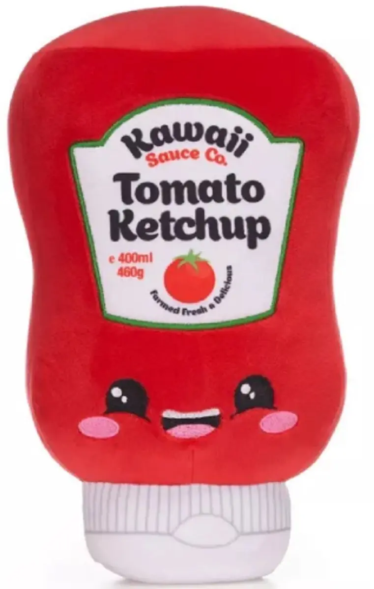 Topknuffels Tomaten Ketchup Pluche Knuffel 30cm