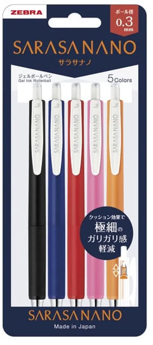Zebra Sarasa Nano Gelpen 0,3mm