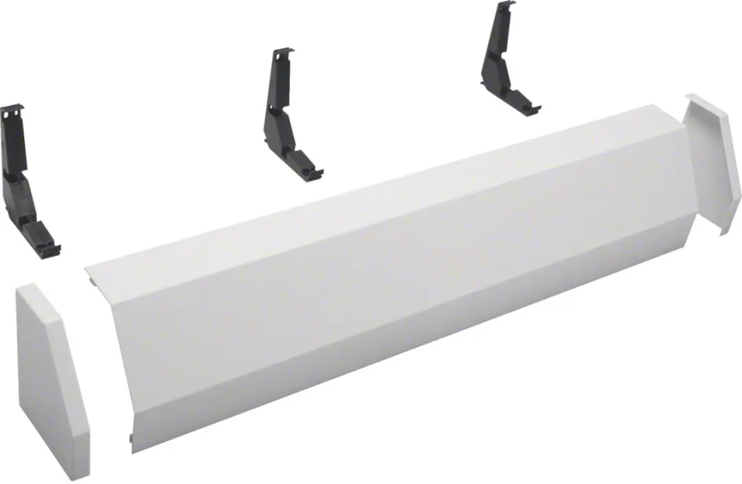 Hager FZ444 Kabelgeleidingskanaal 4-velds 195x1050x155mm RAL9010