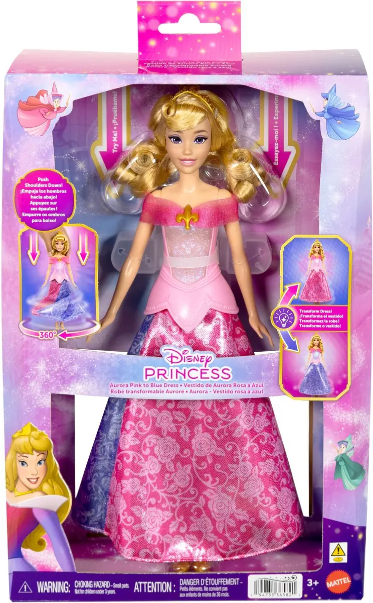 Mattel Disney Prinses Aurora Modepop - JLK24 - Aurora
