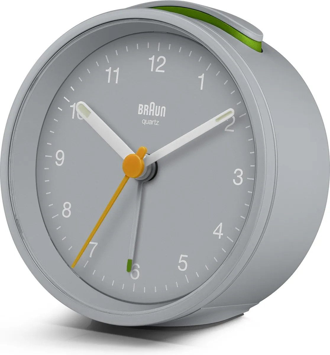 Braun BC12G Analoog Wekker - Grijs