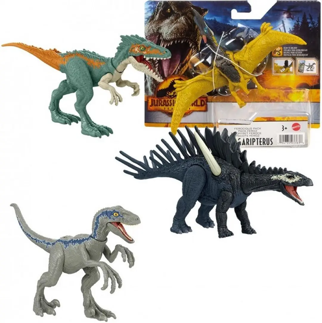 Mattel Jurassic World Dinosaurus Assorti HDX18