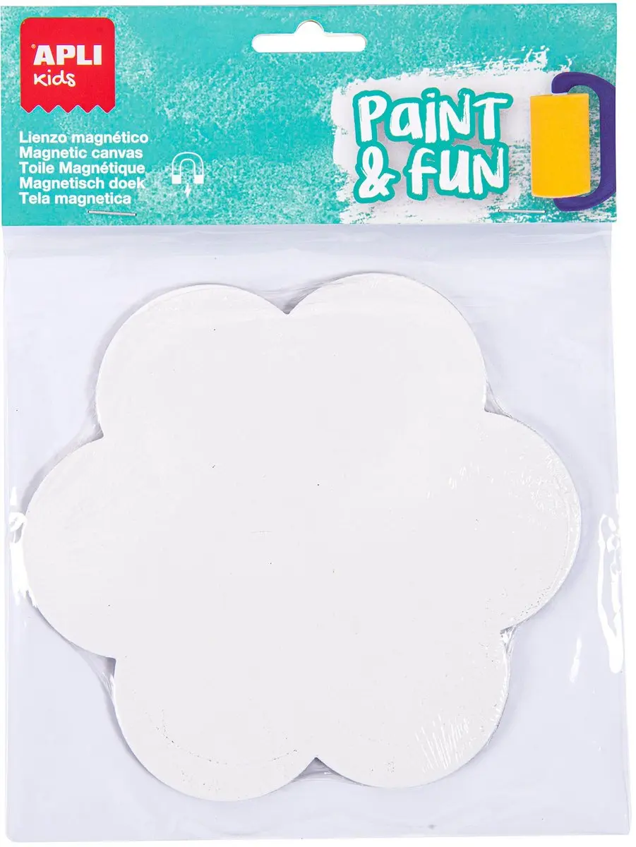 Apli Kids Magnetisch Schilderdoek Bloem 15cm