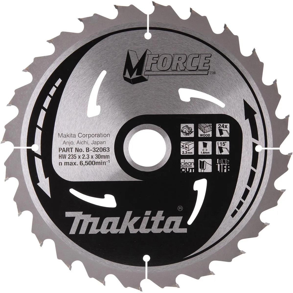 Makita M-FORCE Zaagblad B-32063
