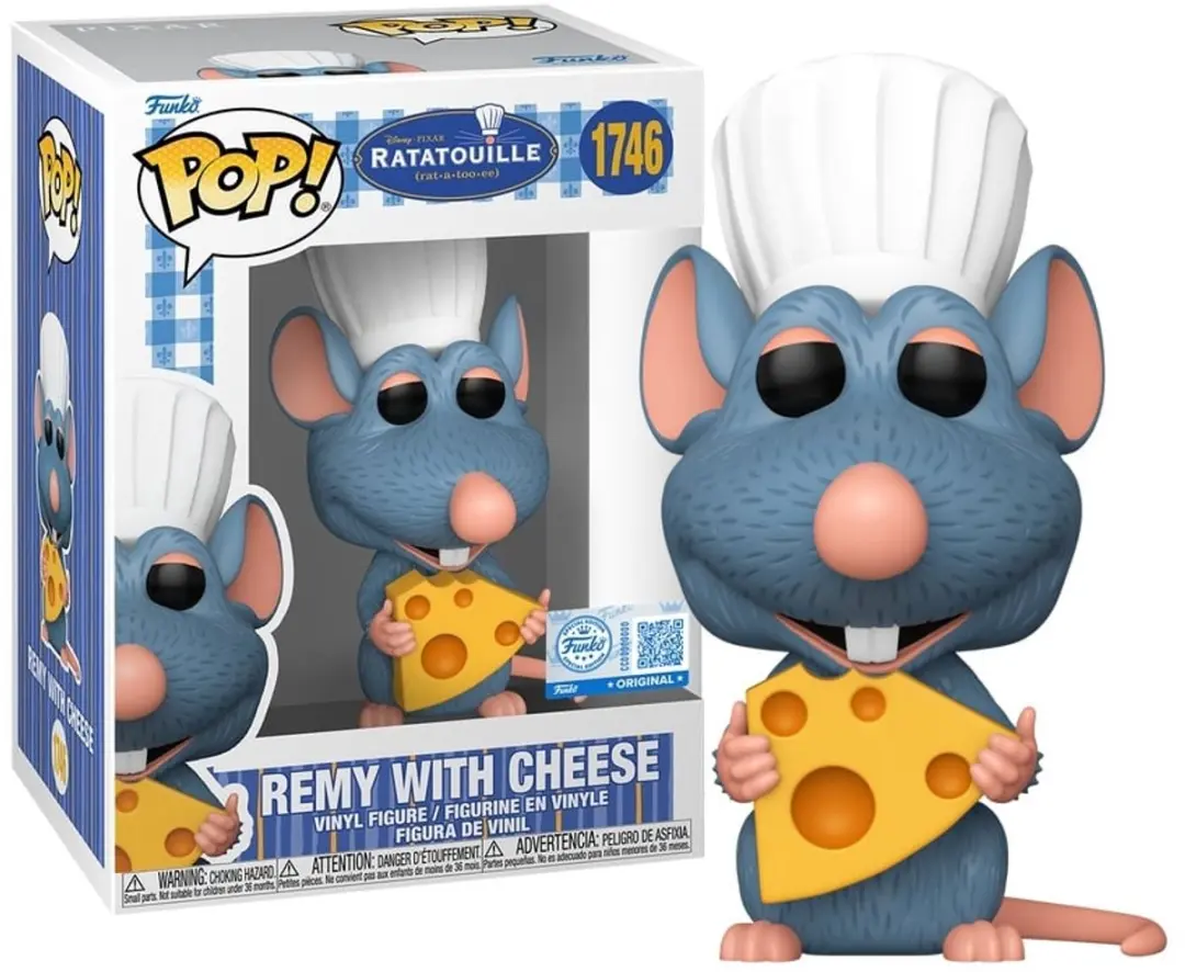Funko Pop! Disney Ratatouille - Remy met cheese - FK91922