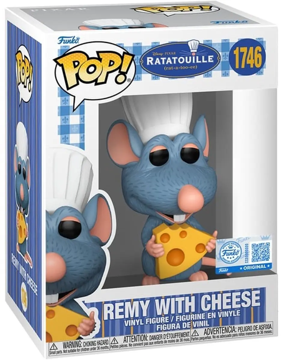 Funko Pop! Disney Ratatouille - Remy met cheese - FK91922