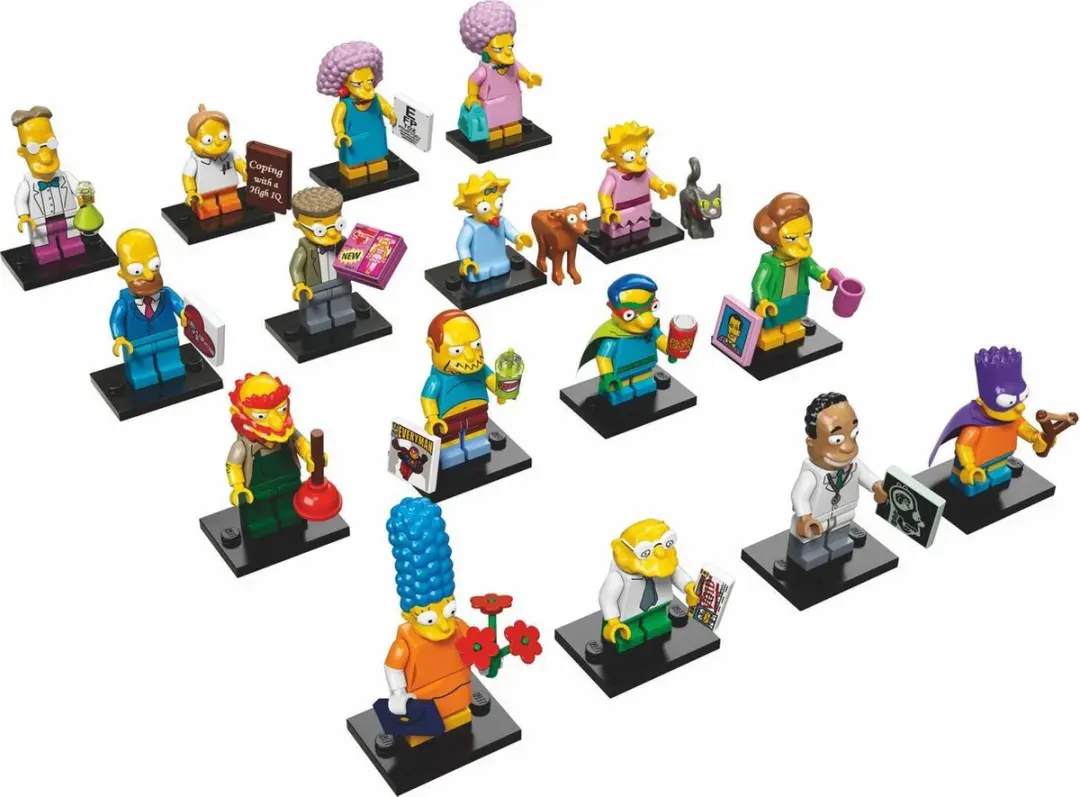 LEGO The Simpsons Minifiguren Series 2 - 60 Stuks - Multicolor