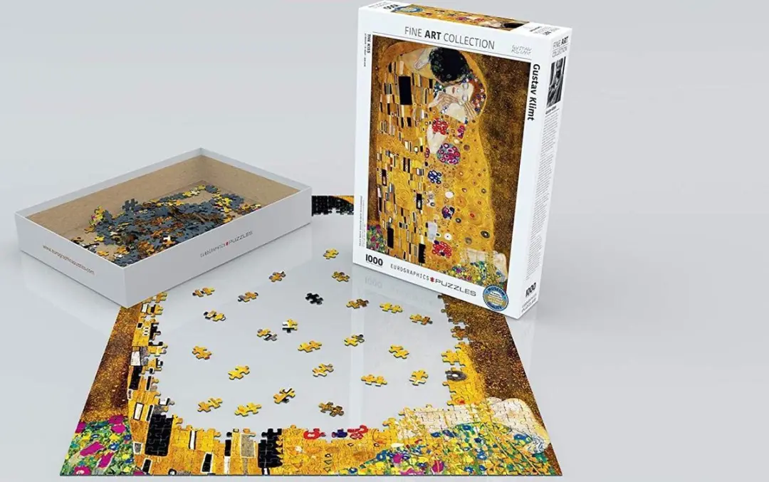 Eurographics De Kus Gustav Klimt Legpuzzel 1000 Stuks - Fine Art - Meerkleurig