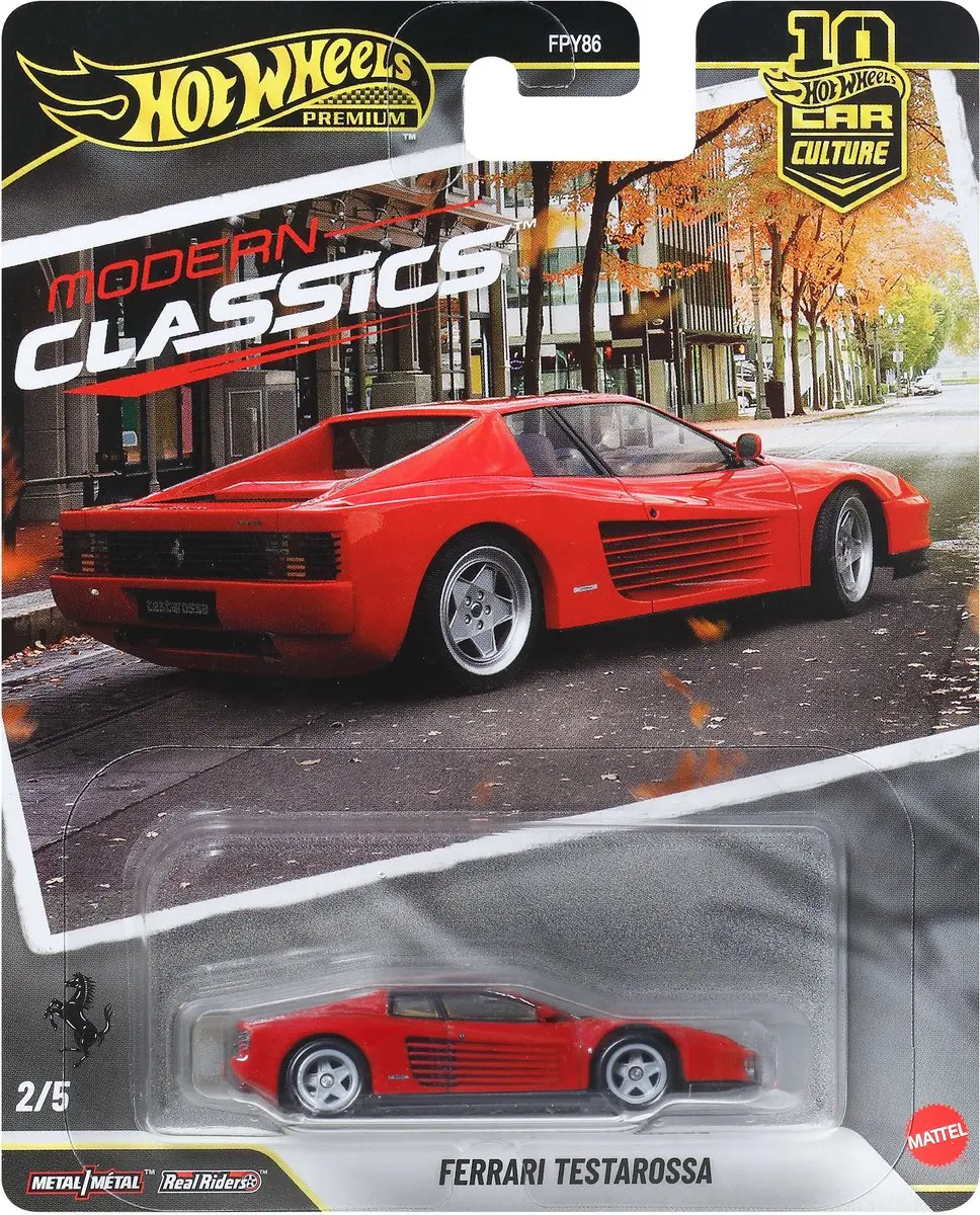 Hot Wheels Ferrari Testarossa JKF00