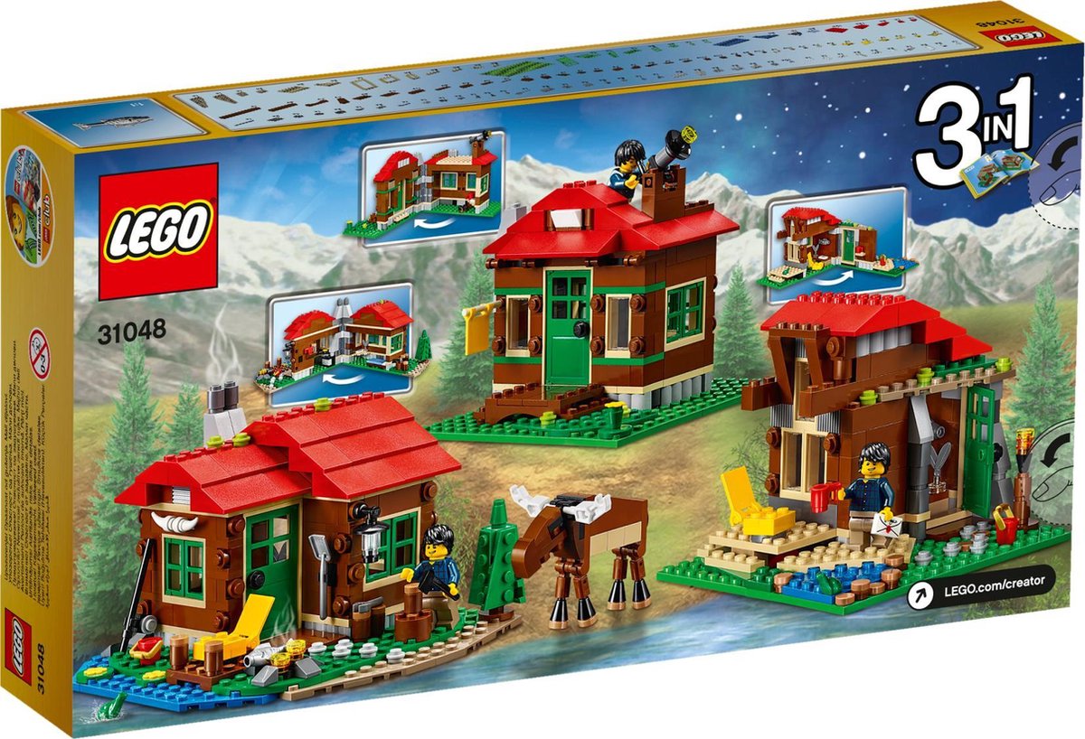 LEGO Creator Huisje aan het Meer - 31048