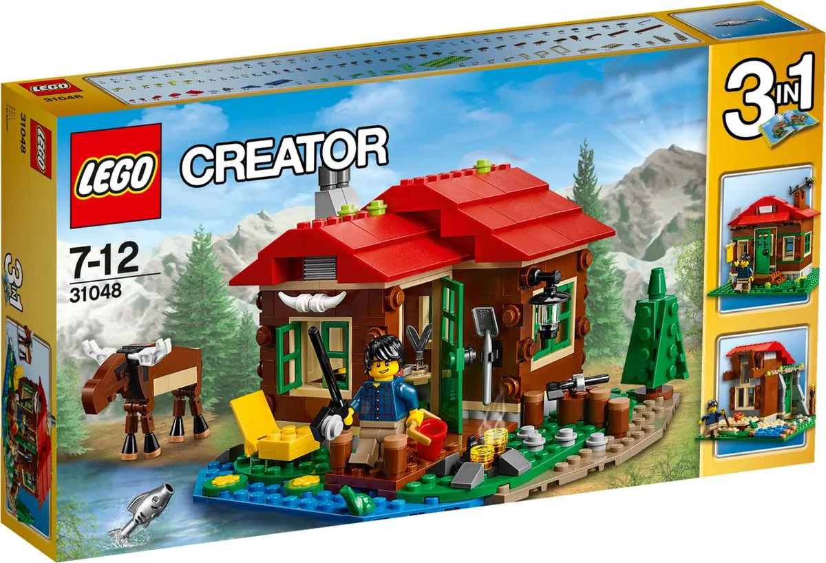 LEGO Creator Huisje aan het Meer 31048