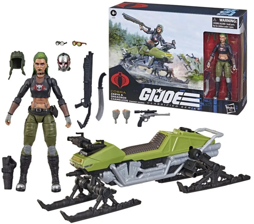 Hasbro G.I. Joe Classified Series Zanya & Dreadnok Chameleon