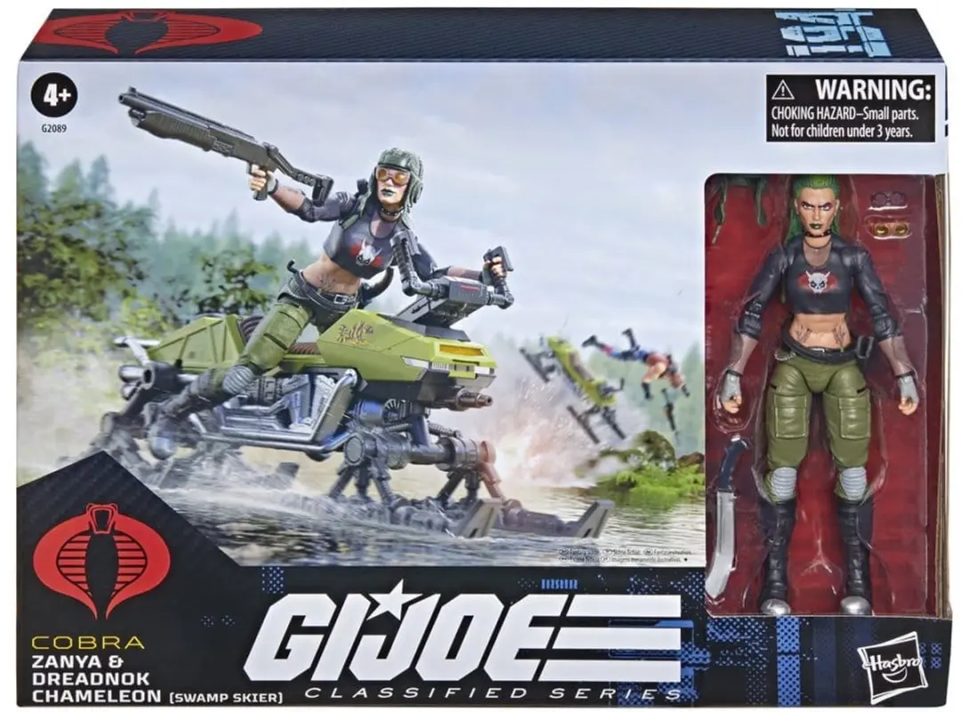 Hasbro G.I. Joe Classified Series Zanya & Dreadnok Chameleon