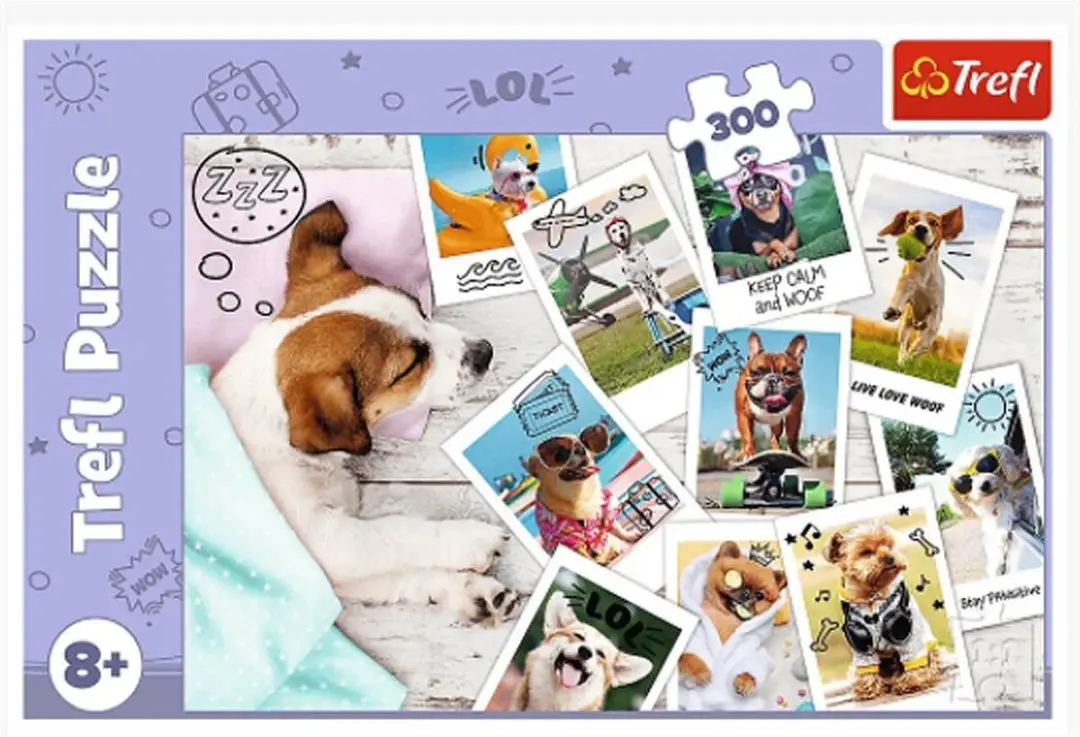 Trefl Vakantiefoto's Puzzel 300 Stuks - Meerkleurig