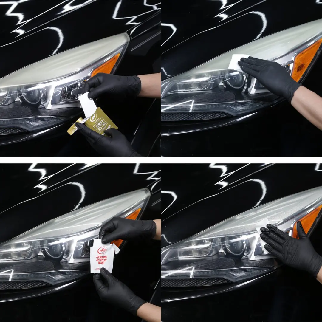 Turtle Wax Headlight Lens Renewal Wipes - Meerkleurig