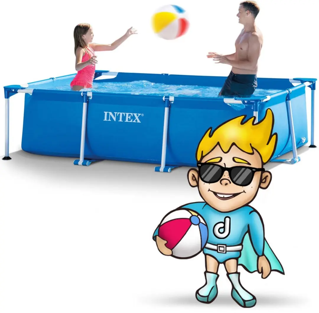 Intex 28272 Opzetzwembad 300x200x75cm - Blauw - afbeelding 5 van 6