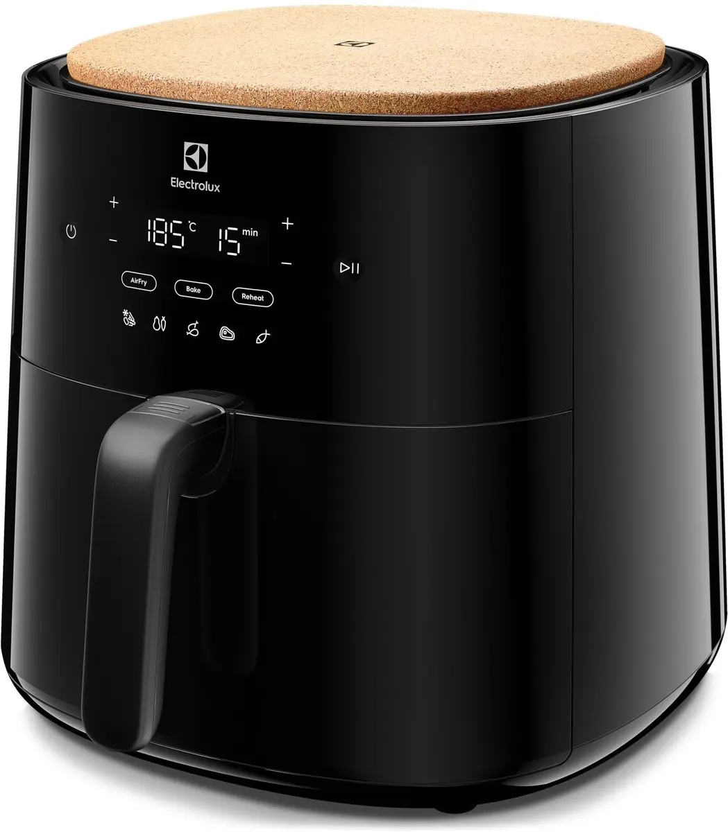 Electrolux AirFryer EAF7B 1800W - 8 Programma's - Zwart