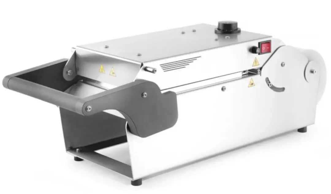 Hendi Handmatige Traysealer 700W - 24,7x63,7cm - Zilver