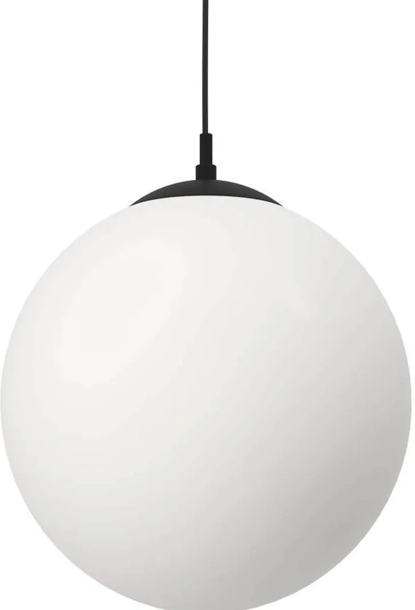 Eglo Rondo 3 Hanglamp E27 - Ø30cm - Zwart/Wit
