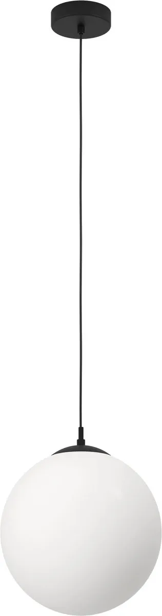 Eglo Rondo 3 Hanglamp E27 - Ø30cm - Zwart/Wit
