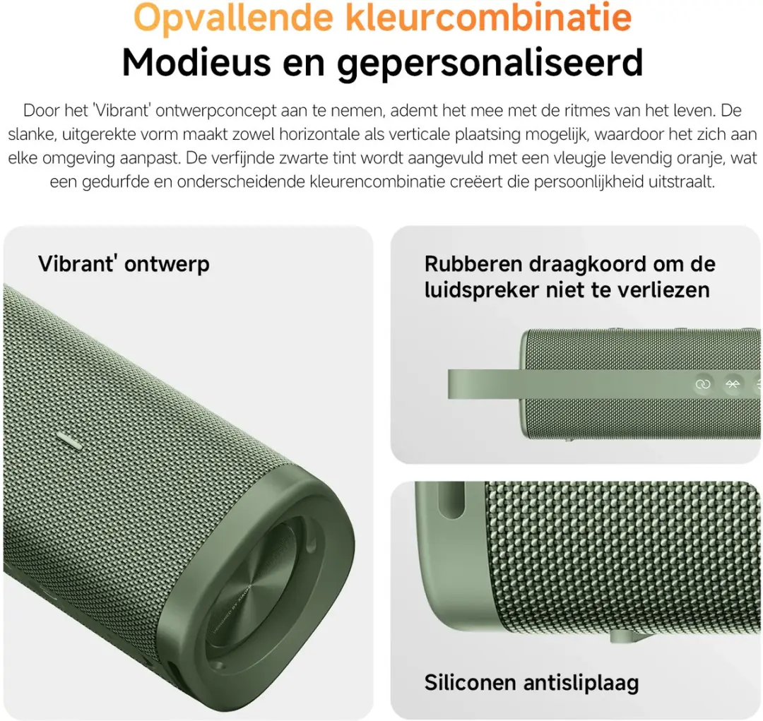 Xiaomi Sound Outdoor QBH4372GL Bluetooth Speaker - 30W - Groen
