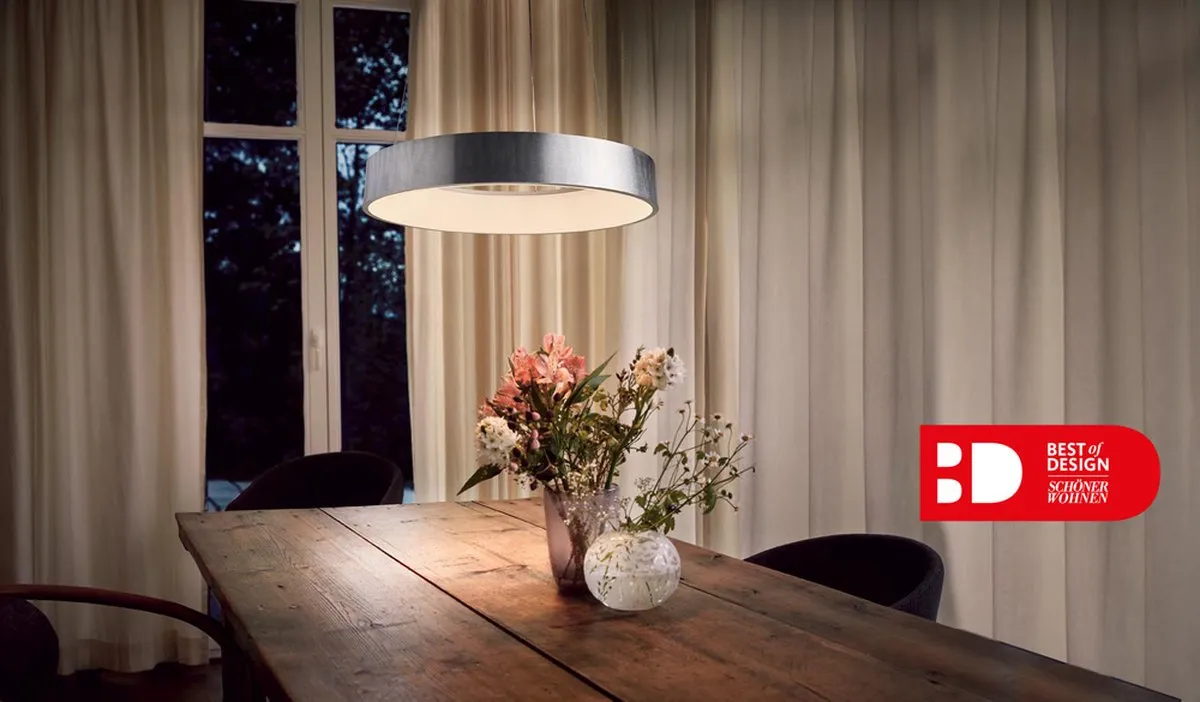 LEDVANCE SUN@HOME Hanglamp 18.5W - 450cm - 2200K Wit - afbeelding 6 van 6