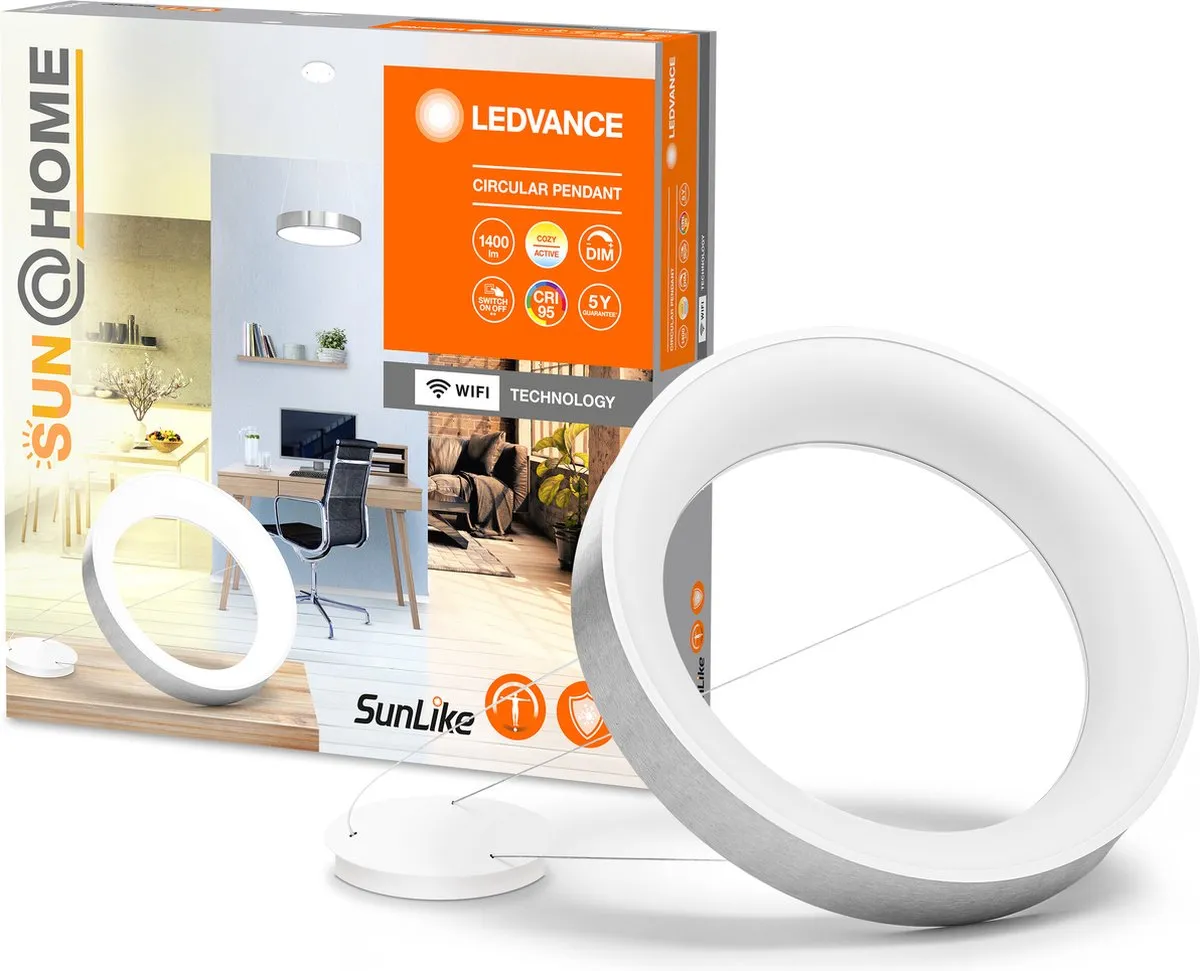 LEDVANCE SUN@HOME Hanglamp 18.5W - 450cm - 2200K Wit