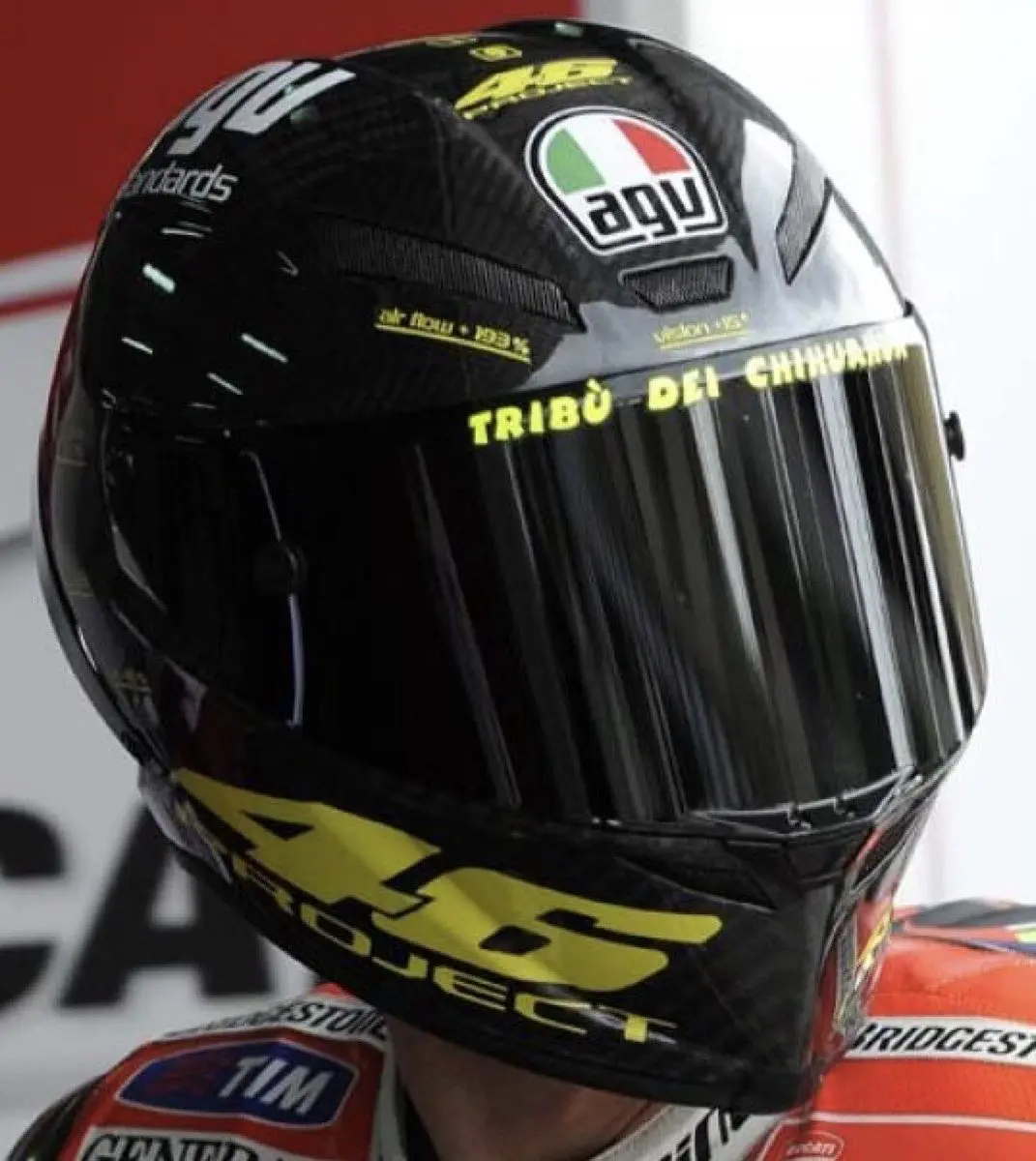 Formule 1 Valentino Rossi MotoGP Helm 2012