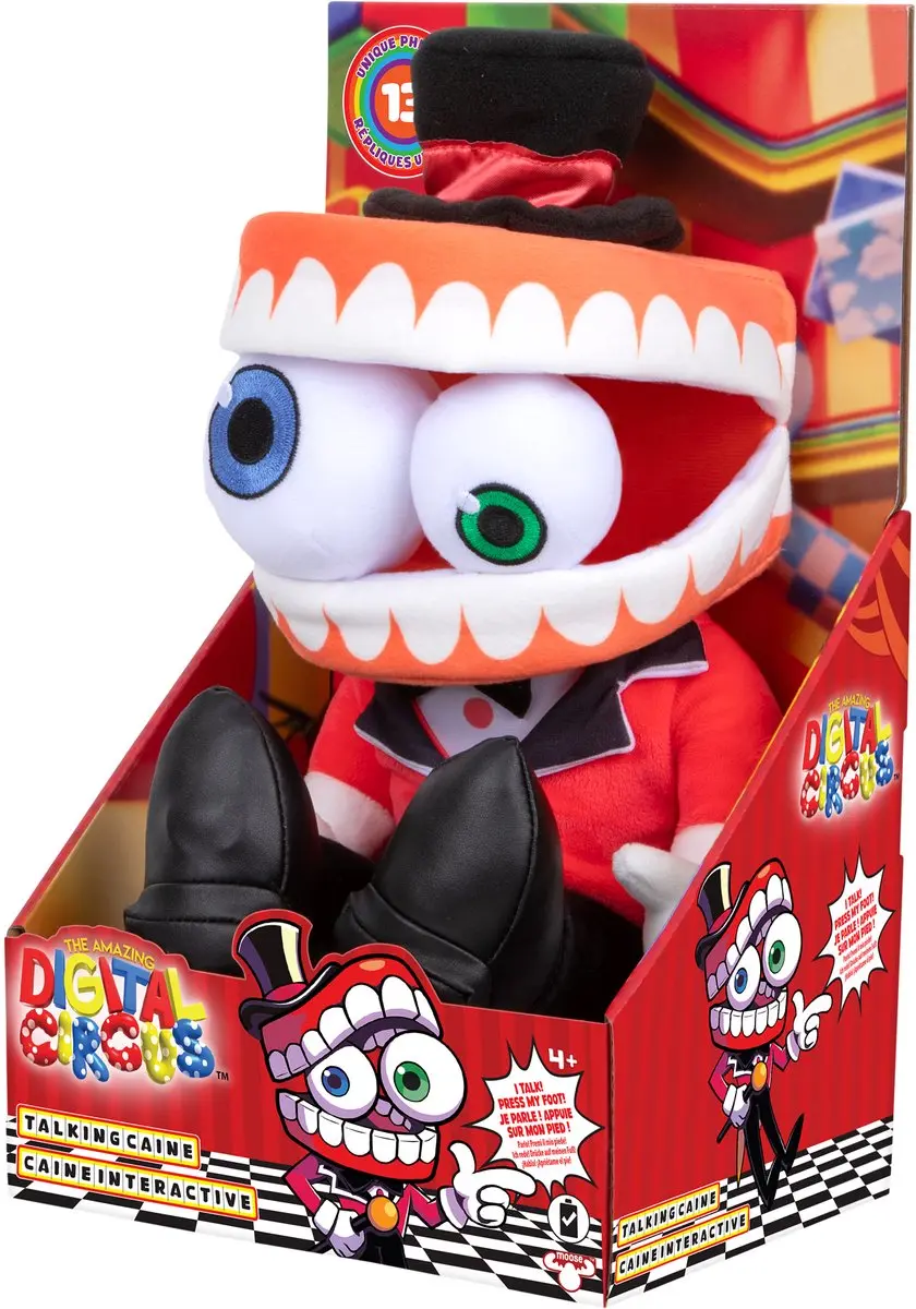 Moose Toys Amazing Digital Circus Pratende Caine - Multikleurig