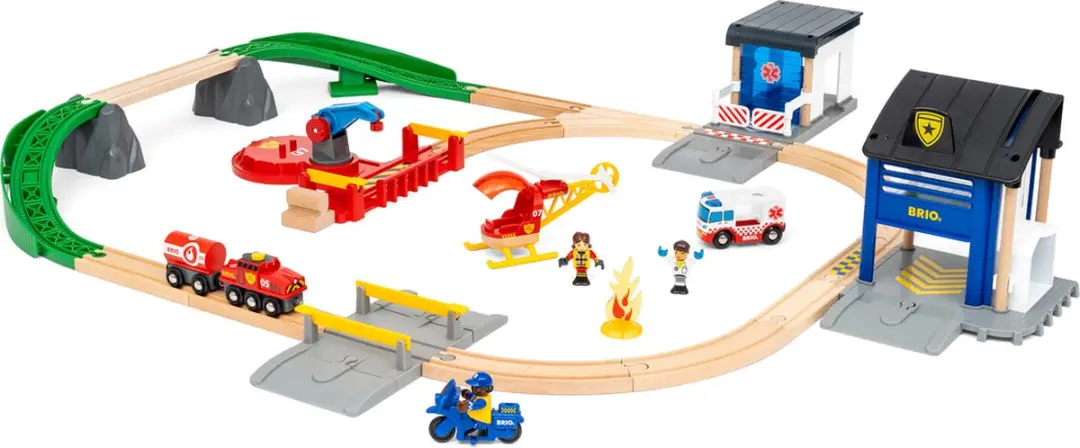 BRIO Reddingsteam Treinset 36025