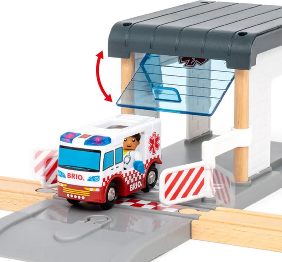 BRIO Reddingsteam Treinset 36025 - 44 Onderdelen - Multicolor