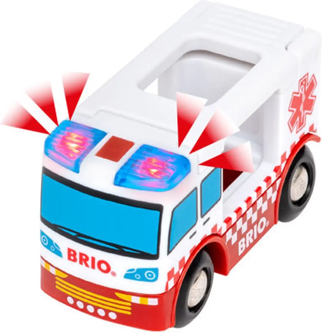 BRIO Reddingsteam Treinset 36025 - 44 Onderdelen - Multicolor - afbeelding 6 van 6