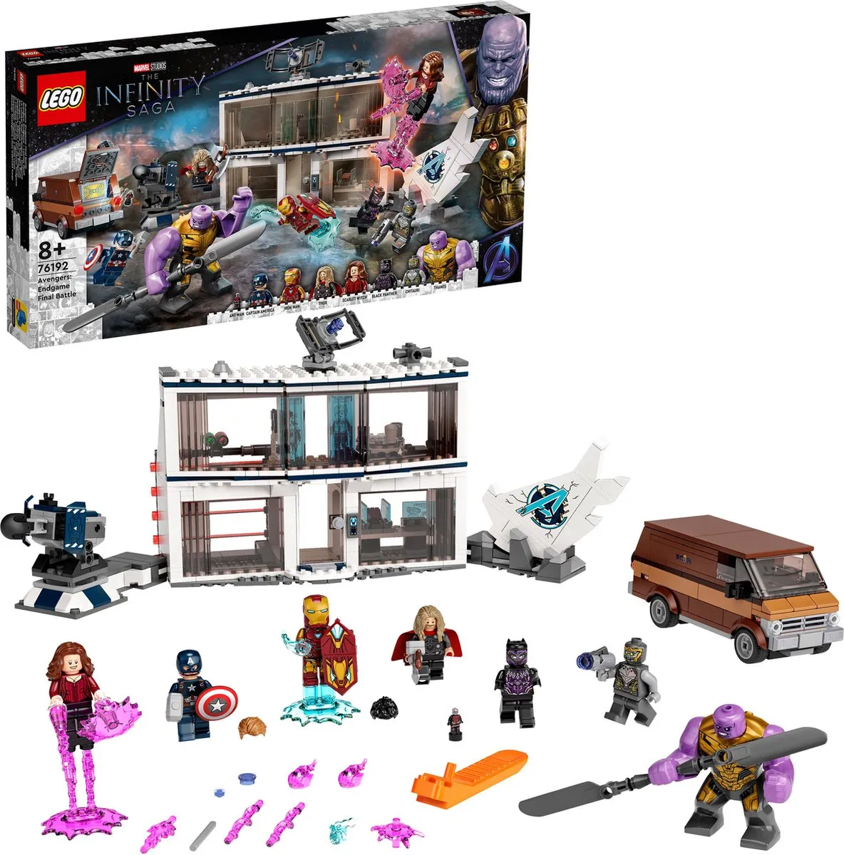 LEGO Marvel Avengers Endgame Final Battle 76192 - 527 Stukken - Multikleur