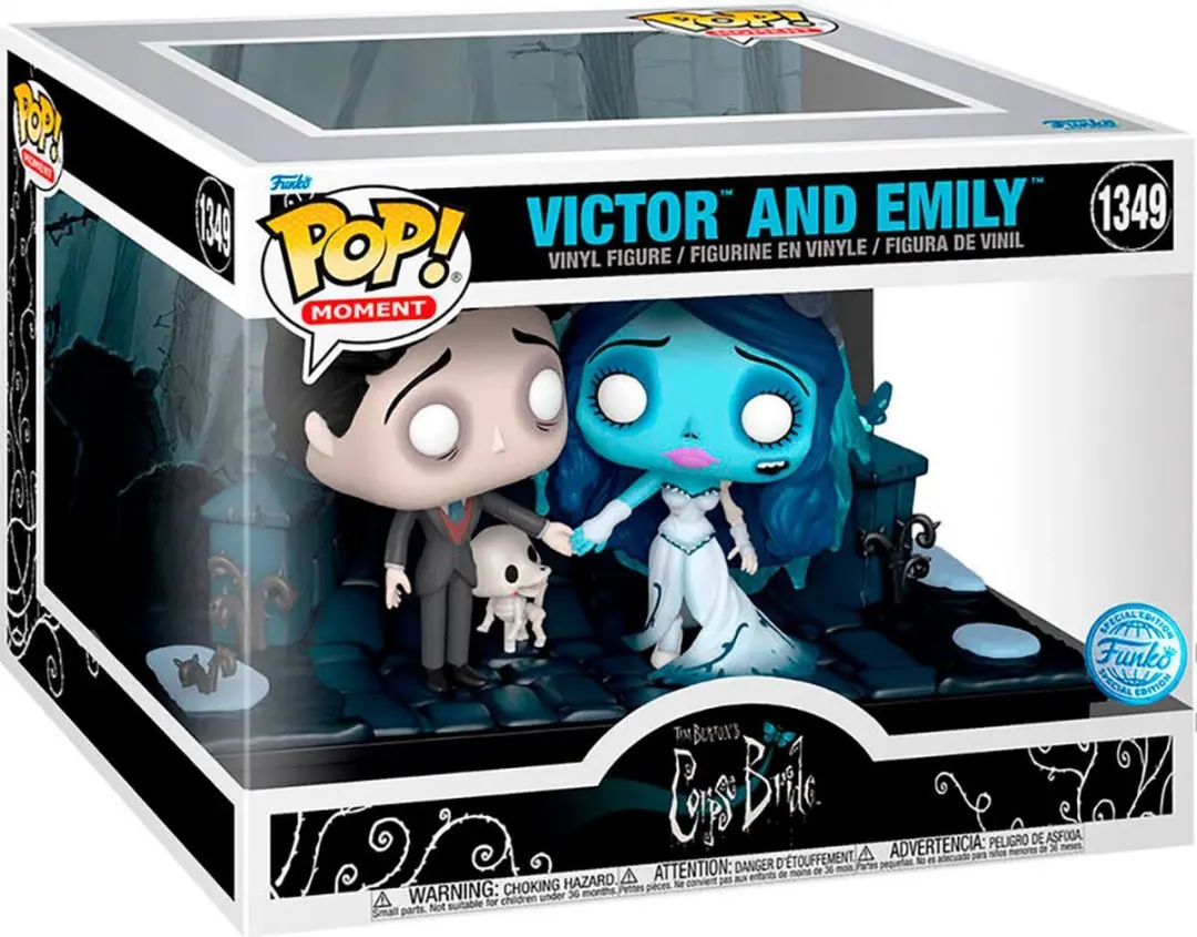 Funko Pop! Disney Exclusief Lijkbruid Victor & Emily #1349