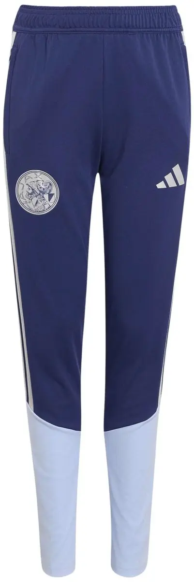 Adidas Ajax Trainingsbroek Junior KC1862 - Maat 140 - Donkerblauw/Lichtblauw