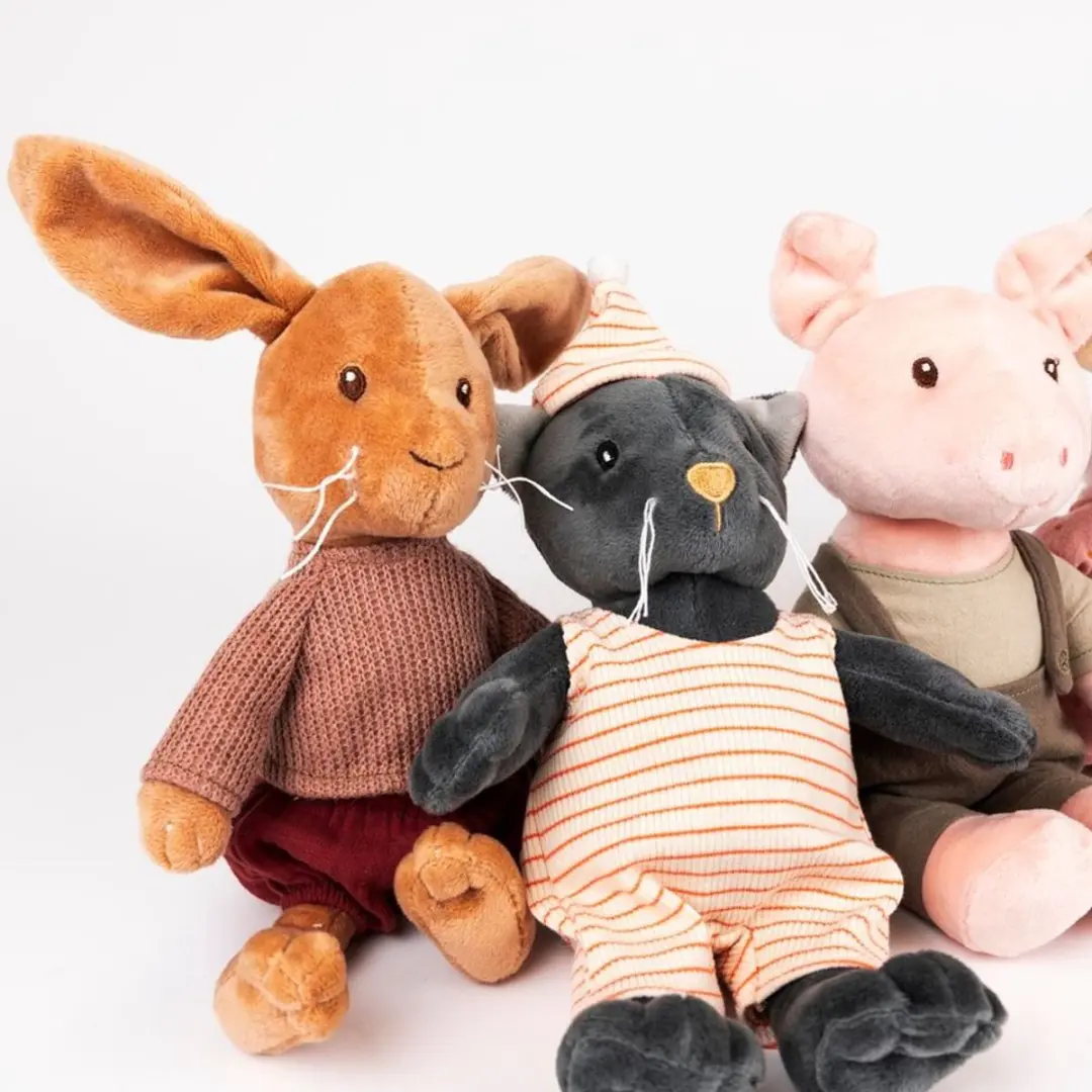 Egmont Toys Malo Knuffelkat 26cm - Meerkleurig