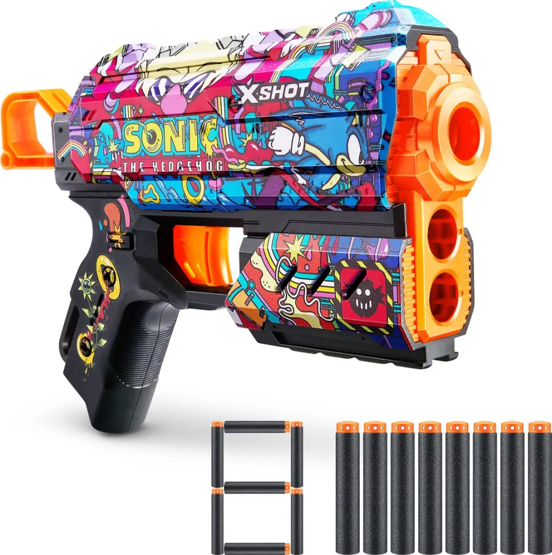 XSHOT Skins Flux Blaster Robotnik Skin