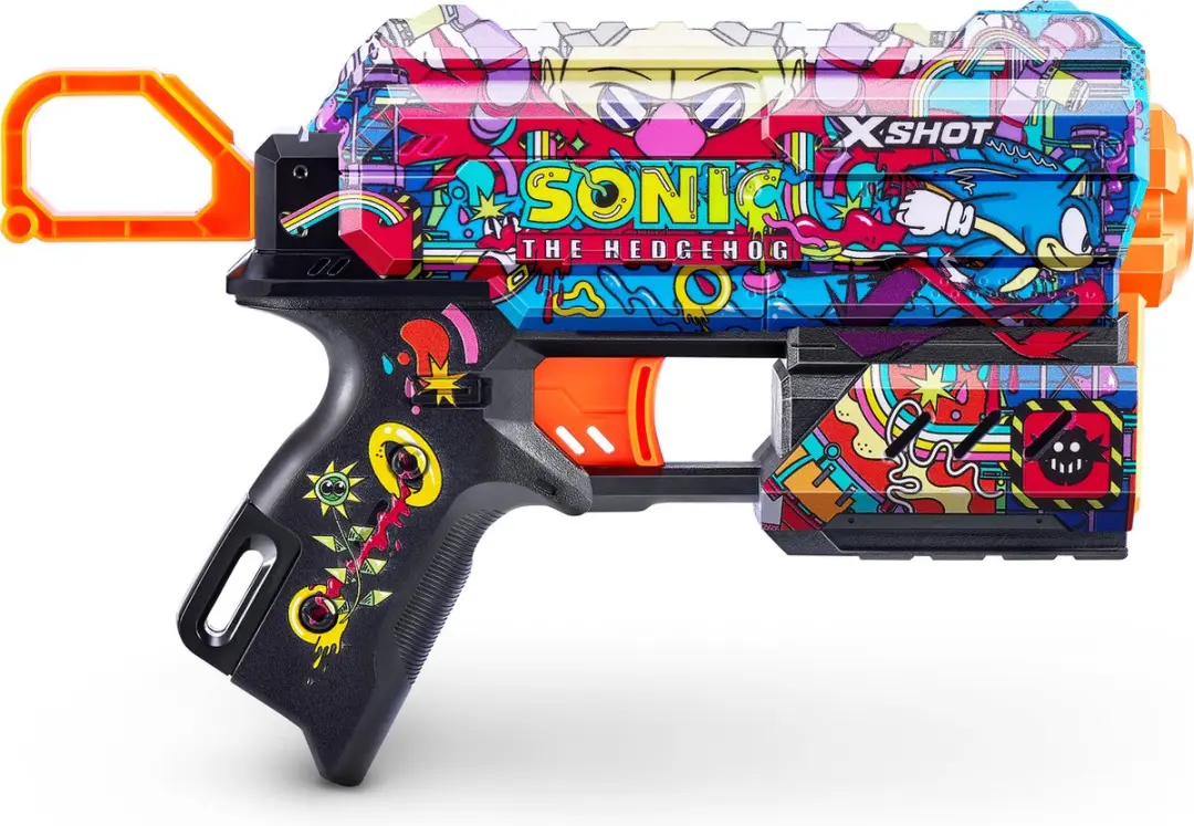 XSHOT Skins Flux Blaster Robotnik Skin - 8 Pijltjes