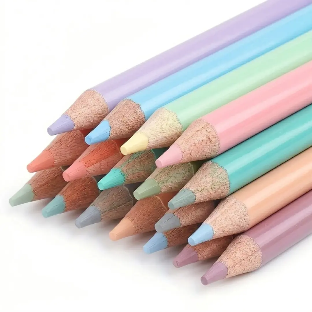 NuveX Macaron Pastelpotloden Set 12 Stuks