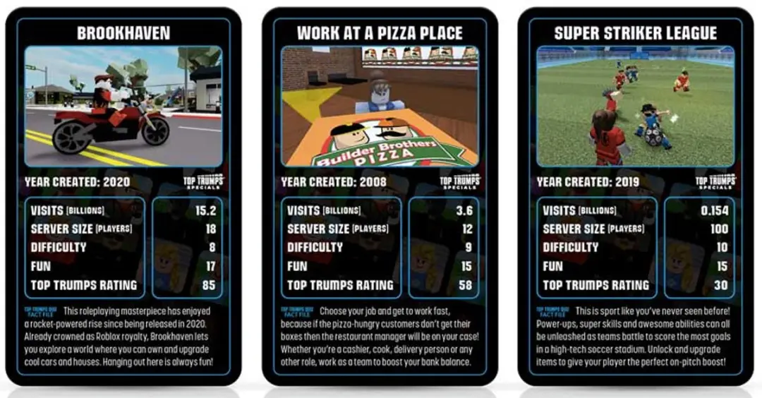 Winning Moves Roblox Top Trumps Kaartspel - Engels