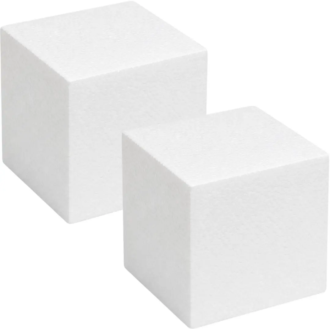 Bellatio Design Piepschuim Kubus 15x15x15cm