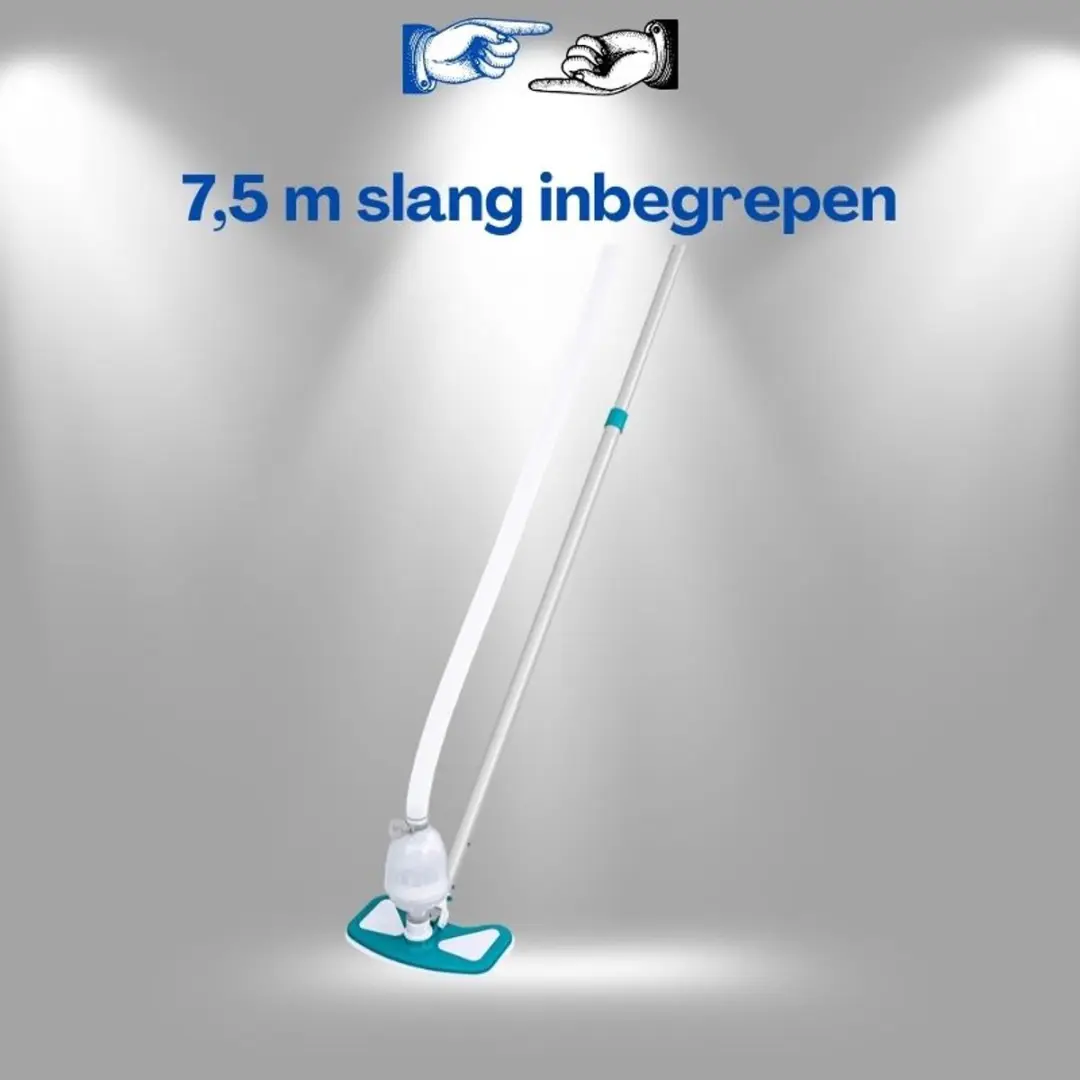 Bestway Zwembad Reinigingsset 58234 - Bodemstofzuiger 279cm