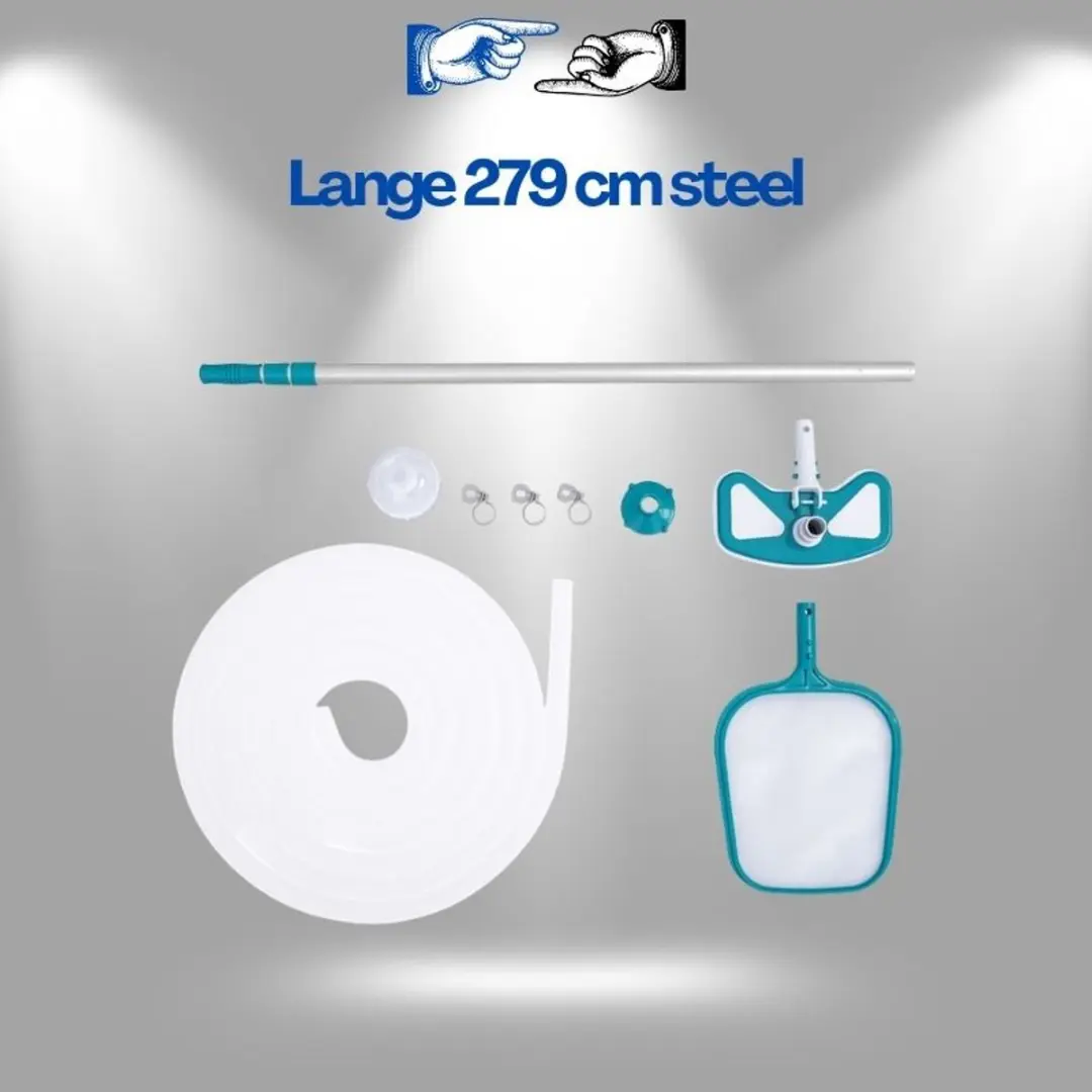 Bestway Zwembad Reinigingsset 58234 - Bodemstofzuiger 279cm